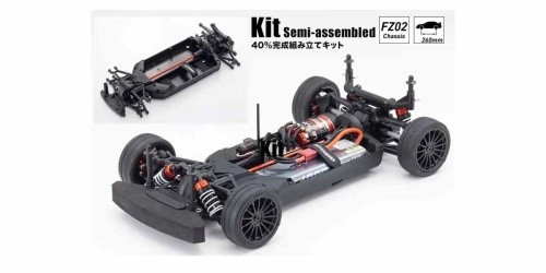 Kyosho fazer fz02 - 1:10, chassis