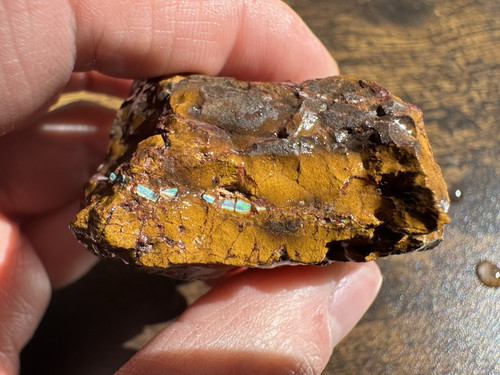 Boulder opal specimen - opal,