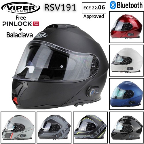 Viper motorrad klapphelm - viper, mit