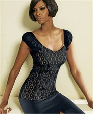 NEU: FESTLICHES SPITZEN-TOP