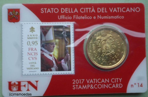 Vatikan euro cent münze - cent,