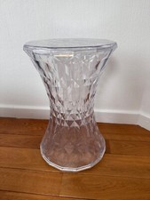 Kartell Stone Hocker Transparent