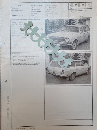 Pkw udssr wolga gas - pkw,