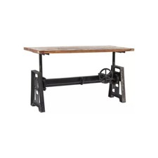 Kare 81911 Tisch Econo höhenverstellbar Industrielook Esstisch Schreibtisch