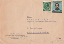 Briefumschlag 1952 verschickt