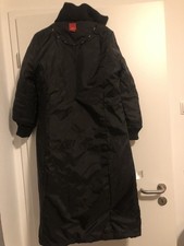 Damensteppmantel Schwarz