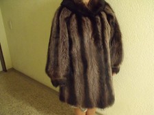 Polarfuchs Damen Pelzmantel Gr. 44-46 TOP