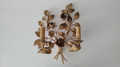 Vintage wandleuchte rosenmotiv - wandleuchte,