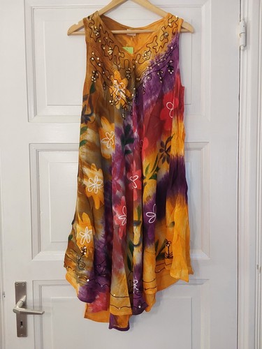 Damen kleid tunika - tunika, 100%