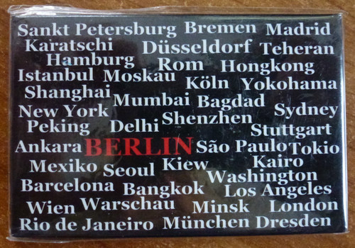 Berlin kühlschrankmagnet - berlin,