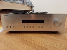 YAMAHA A-S201 Receiver Verstärker Silber Stereo HiFi Amplifier 2x100W PureDirect