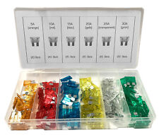Sicherung Sortiment Auto Flachsicherung Set Typ 100 Flach 19mm 3-30Amper 120-tlg