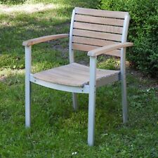 * Garpa Monterey Armlehnstuhl * Aluminium * Teak * Gartenstuhl *