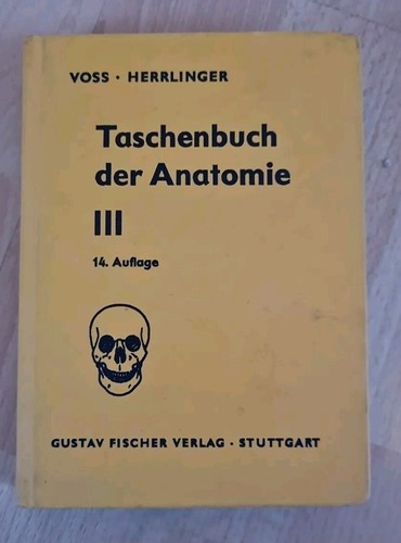 Taschenbuch der anatomie - taschenbuch,