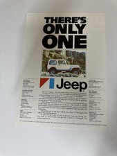 Original Vintage 1985 Jeep CJ