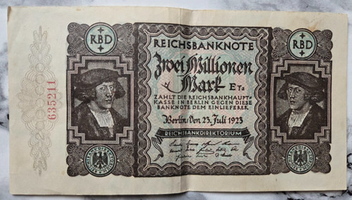 Deutsches reich inflation - deutsches, 2