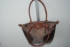 Handtasche – Shopper neylon 36x24x16cm kahki/schlamm- braun NEU!