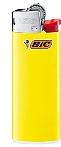Bic mini j25 gelb - gelb, feuerzeug
