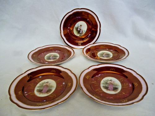 Rosenthal jugendstil teller - jugendstil,