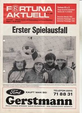 BL 80/81 Fortuna Düsseldorf - 1. FC Nürnberg