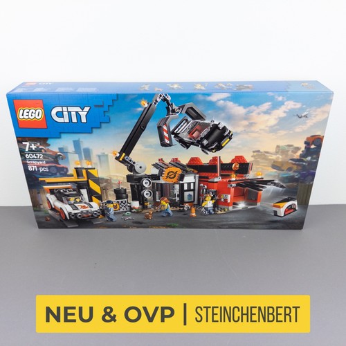 Lego city 60472 schrottplatz - city,