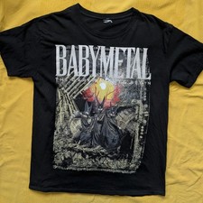 BABYMETAL T-Shirt (XL) World Tour 2015 - gebraucht, guter Zustand