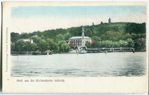Gruss aus woltersdorf - ak,