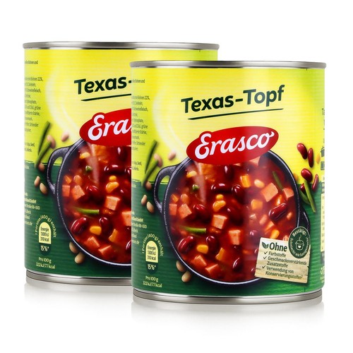 Erasco texas topf 800g - texas-topf,