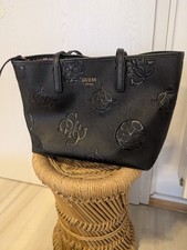 Guess Handtasche schwarz Leo