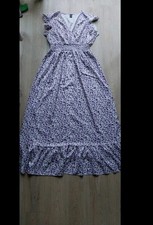 💜langes Blumenkleid Gr
