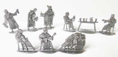 Zinnfiguren flachfigurengruppe - zinnfiguren,