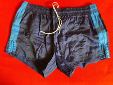 2  Bundeswehr Sporthose Trainingshose Größe 7 Glanz Shorts Vintage GlaSporthosen