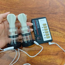 Saugschalen Nippelsauger Brustpumpe Bruststimulation Vakuum Busensaugschalen SM