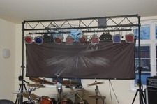 Lichtanlage für Bühne, Band oder ähnliches, mit DMX Szenesetter, gebraucht