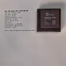 UMC Green CPU U5SX 486-40
