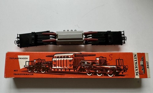 Märklin 4617 tiefladewagen - märklin,