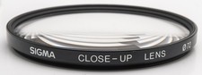 Sigma Close-up Lens Nahlinse 72mm 72 mm Filter