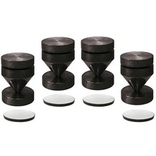 Dynavox Lautsprecher Füße Spikes bis 60 Kilo Bass Absorber Entkoppler 4er Set