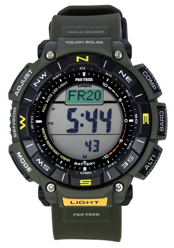 Casio pro trek digital - casio, grün
