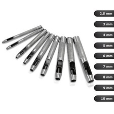 Locheisensatz 9-teilig zum