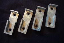 GEZE  4 Stk Schließbleche  H/P40A D 02 eckig