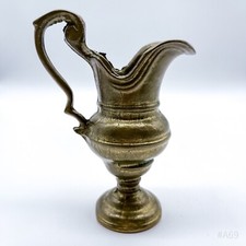 Art Nouveau Brass Jug with