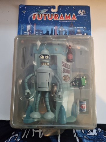 Bender futurama carded 2000 - bender,
