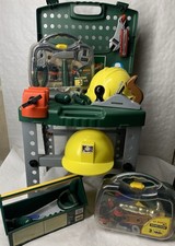 Bosch Werkbank für Kinder mit Helm,Werkzeug