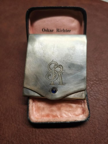 Altes streichholz etui mit - streichholz,