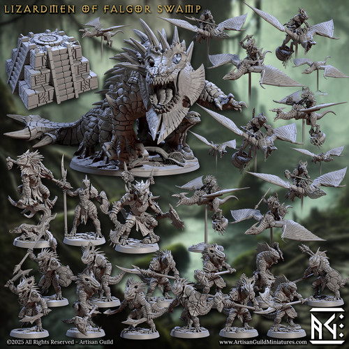 Artisan guild lizardmen of - guild,