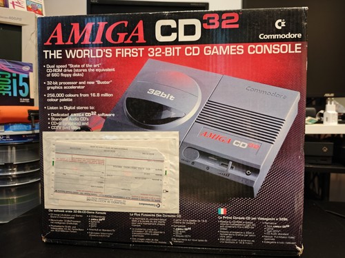 Commodore amiga cd32 boxed - commodore,