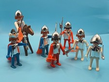 Playmobil Alte Ritter Silberlinge 3265 3266 Stadtwache