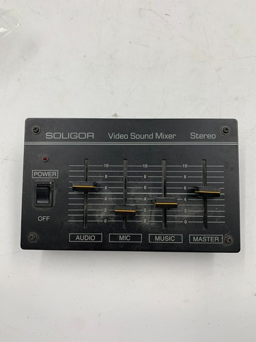Soligor video sound mixer - video,