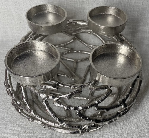 Metall adventskranz - metall,
